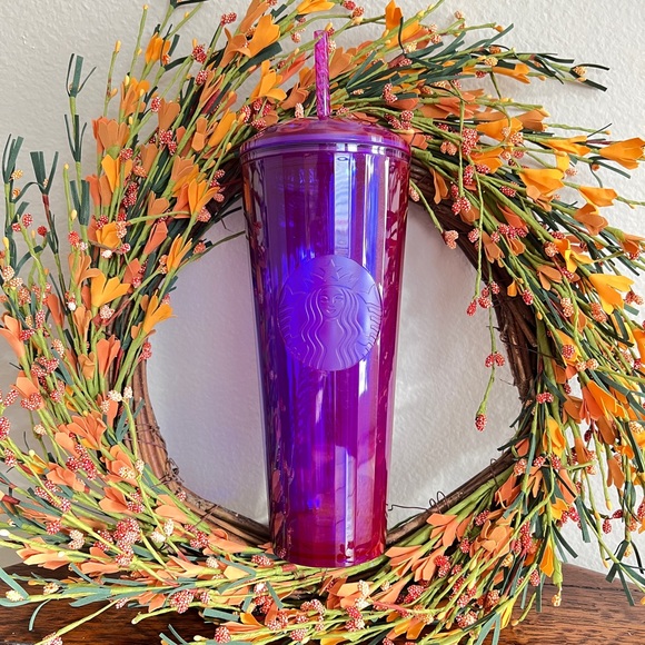 Starbucks Iridescent Purple Pink Dome Kaleidoscope Tumbler π - Picture 4 of 7